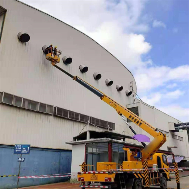 潍城高空作业车出租服务：专业广告牌安装解决方案